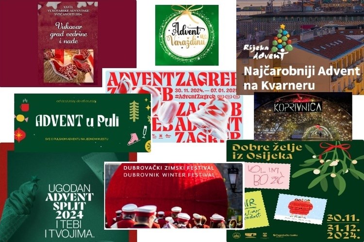 Advent u Hrvatskoj 2024.