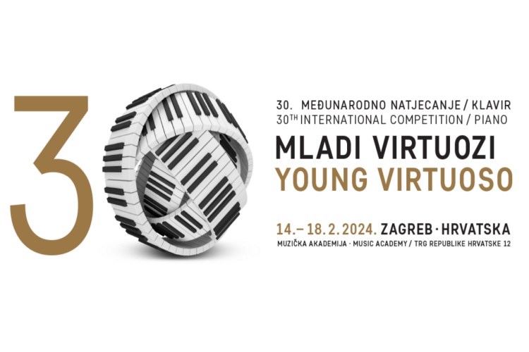 30. međunarodno natjecanje Mladi virtuozi, Zagreb 2024. (klavir)