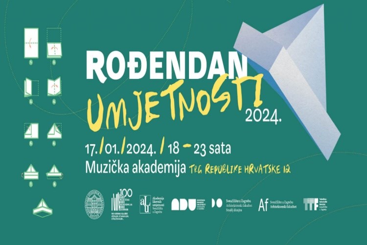 Rođendan umjetnosti 17. siječnja 2024. na Muzičkoj akademiji